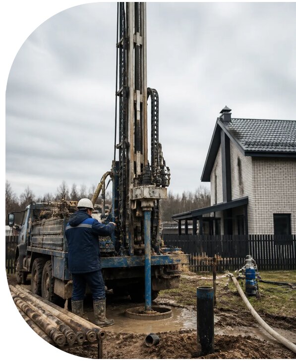 Бурение скважин на воду под ключ в Устях-Джегуте от 121476 р. | АПаруса-Стд